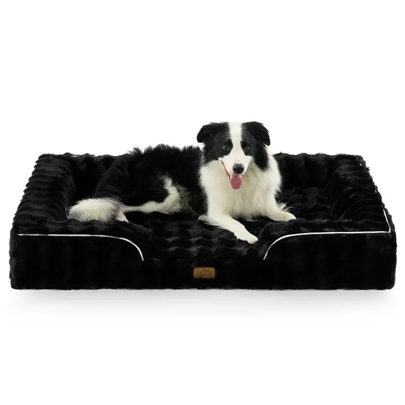 Cozy Kiss Orthopedic Dog Bed with Joint Relief and Supportive Cushion, 30x20 In, Tie Dye, for Small to Medium Dogs