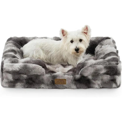 Cozy Kiss Orthopedic Dog Bed with Joint Relief and Supportive Cushion, 30x20 In, Tie Dye, for Small to Medium Dogs