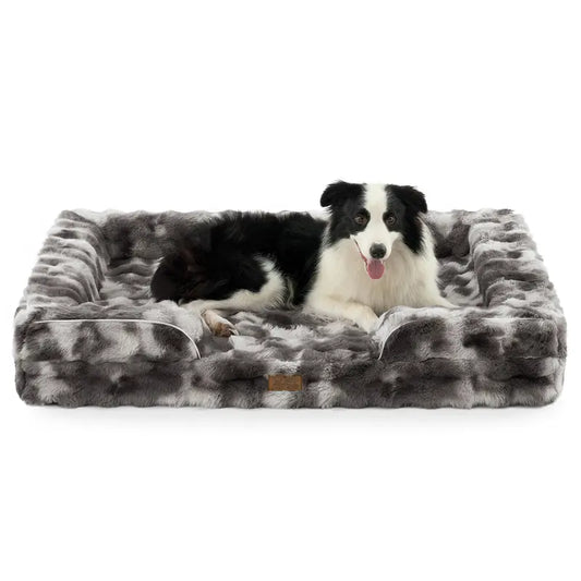 Cozy Kiss Orthopedic Dog Bed with Joint Relief and Supportive Cushion, 30x20 In, Tie Dye, for Small to Medium Dogs